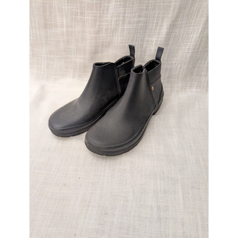 Women's Bogs Flora Black Ankle Bootie Size 10 US